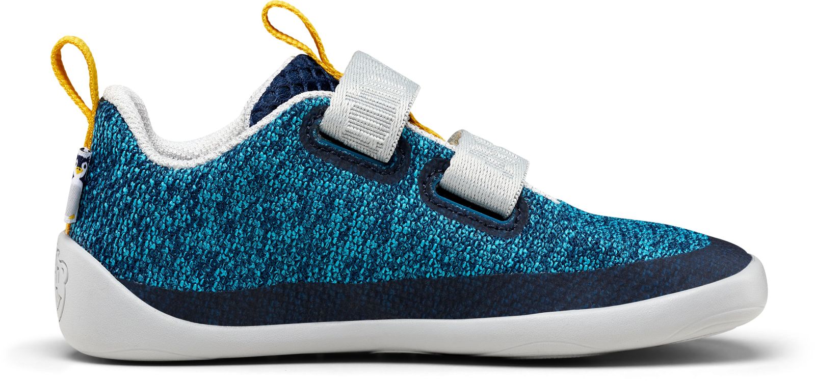 Dětské barefoot boty Affenzahn Sneaker Knit Happy - Penguin